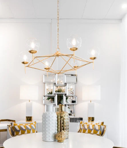 Worlds Away Rowan Chandelier