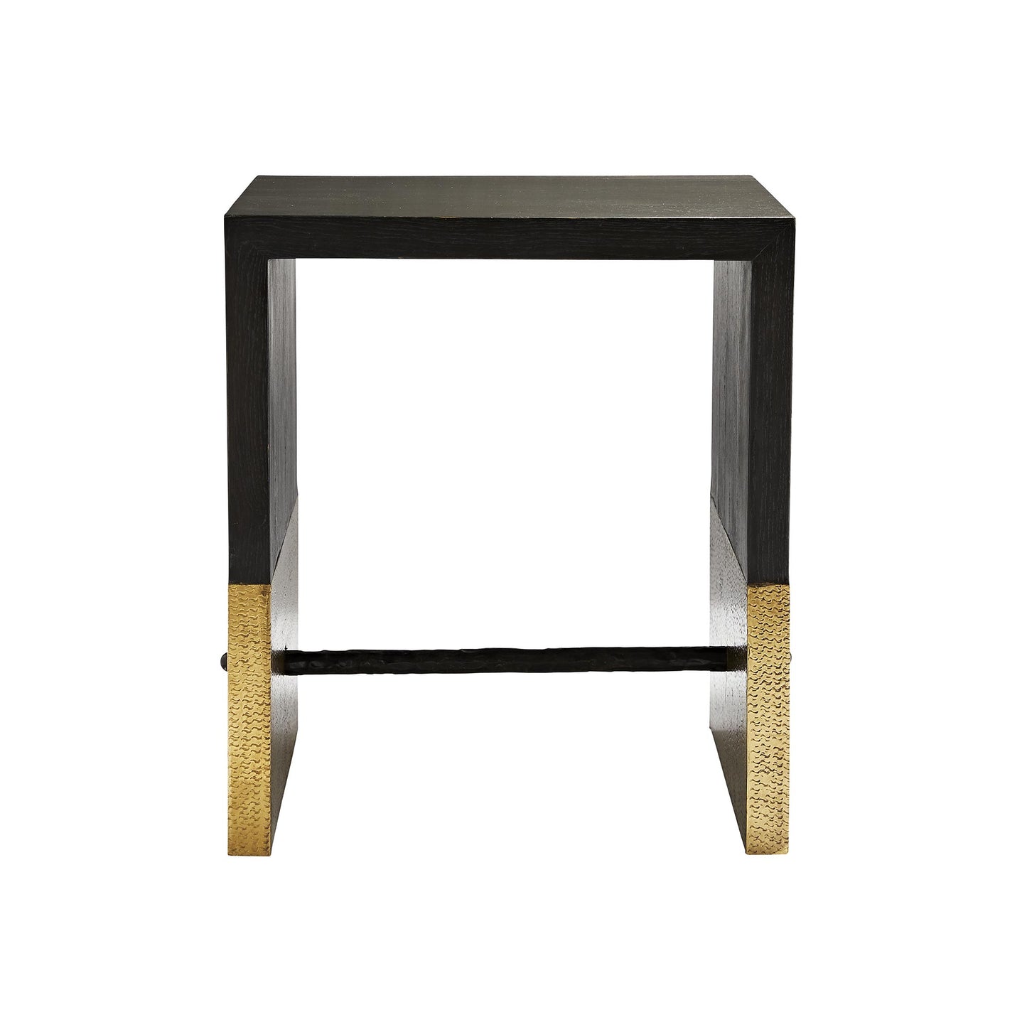 Lyle End Table - Cerused Sable