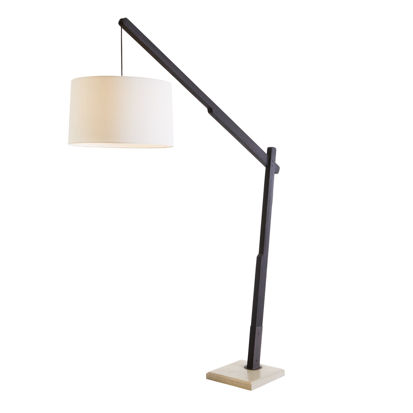 Sarsa Floor Lamp Ebony Teak Elan Design Source