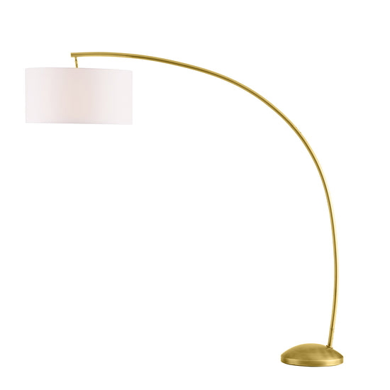 Naples Floor Lamp - Antique Brass