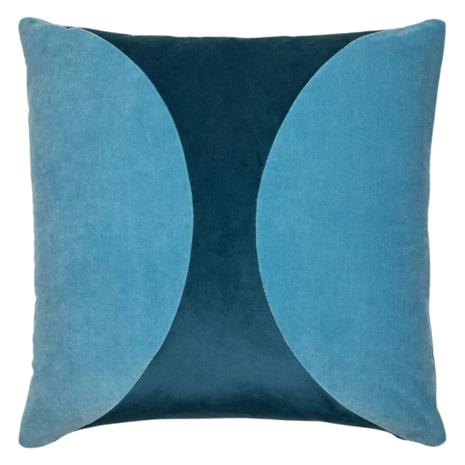 Liv Pillow - Light Blue/Petrol