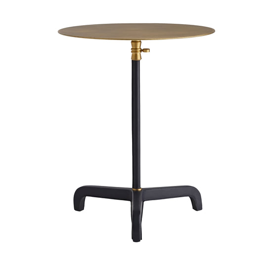 Addison Accent Table Navy Leather