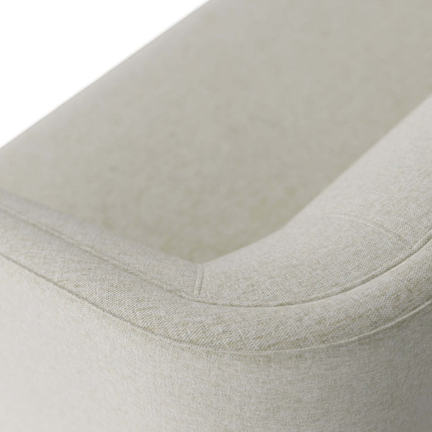 Bishop Sofa Frost Linen White Oyster