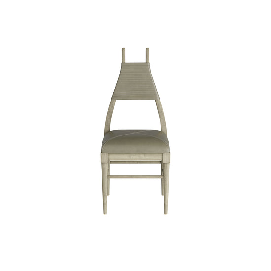 Biziki Dining Chair - Dove Leather