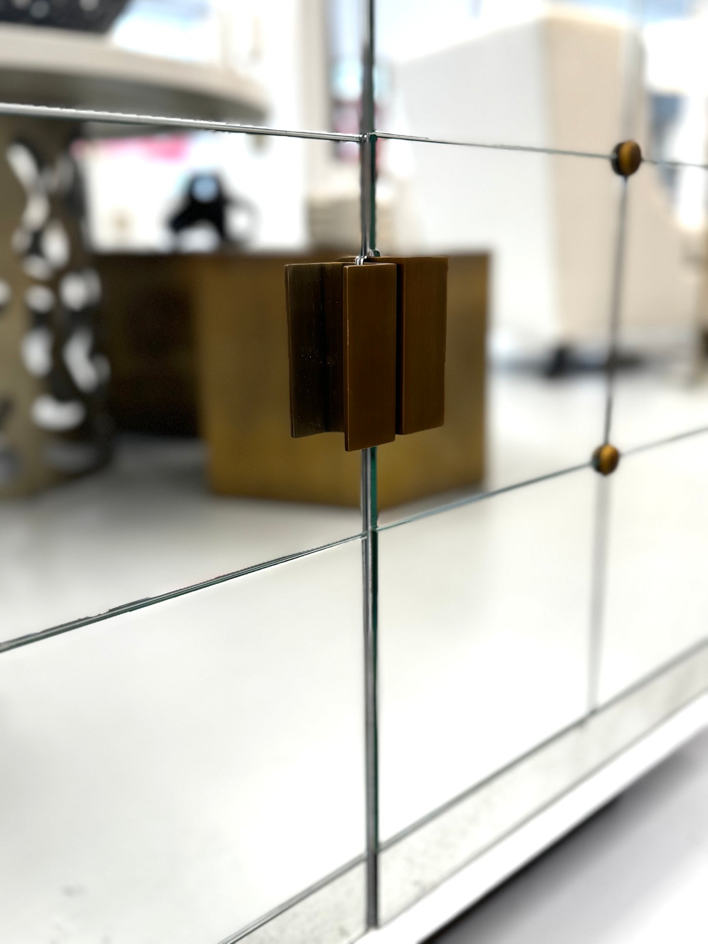 Julian Chichester Mirrored Media Cabinet