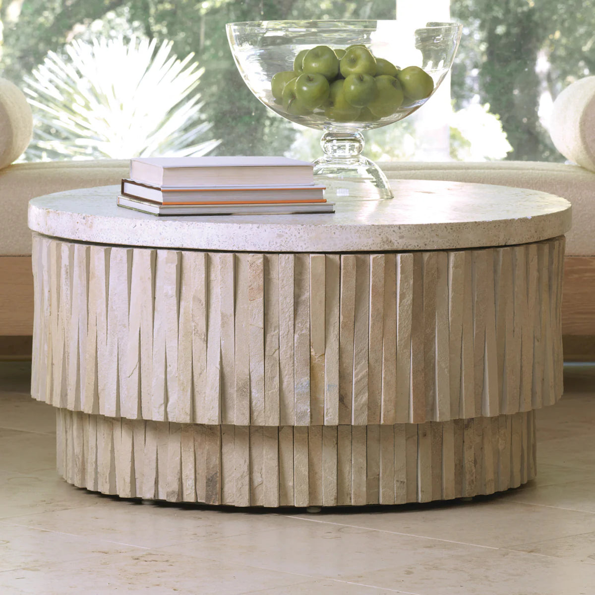 Round Teeter Totter Coffee Table
