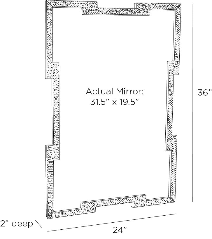Arteriors Creedence Mirror
