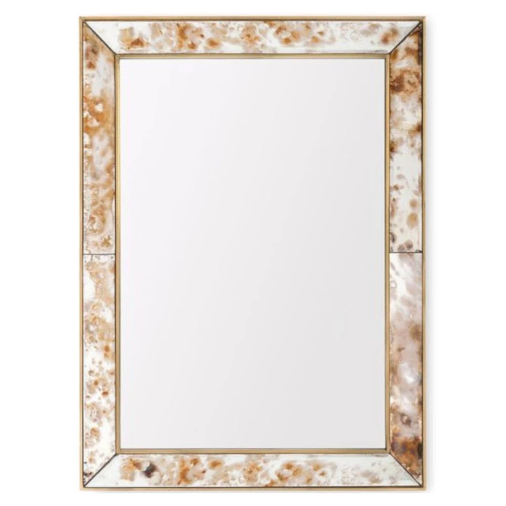 Villa and House Etienne Antique Rectangular Wall Mirror