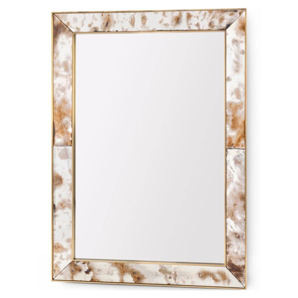 Villa and House Etienne Antique Rectangular Wall Mirror