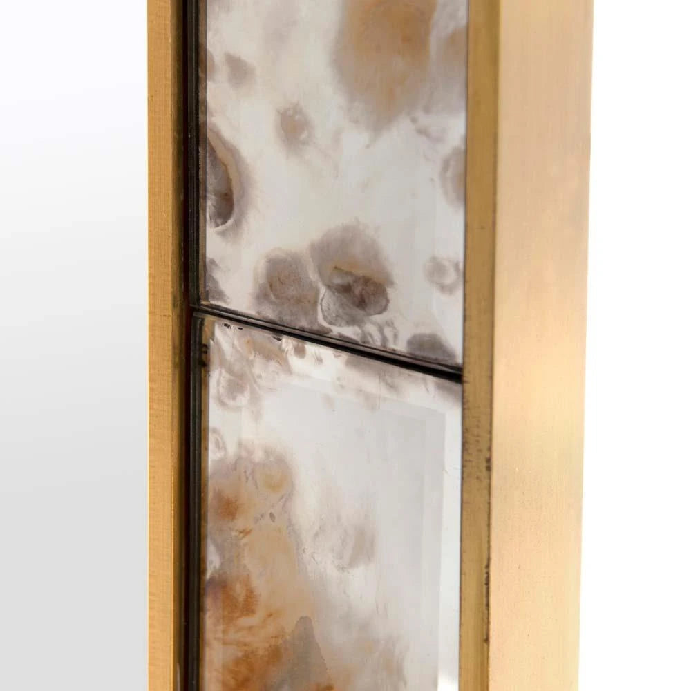 Villa and House Etienne Antique Rectangular Wall Mirror