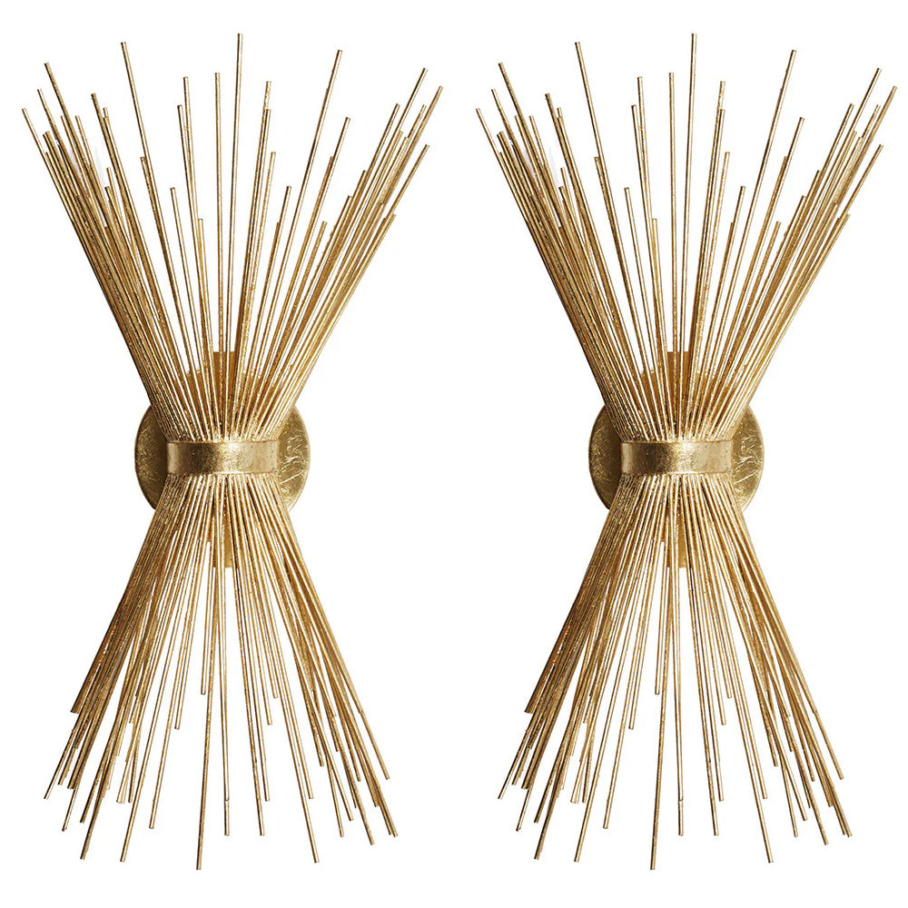 Pair Worlds Away Cornell Wall Sconces