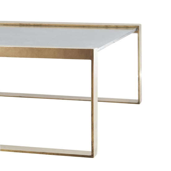 Load image into Gallery viewer, Jocelyn Coffee Table - Antique Brass
