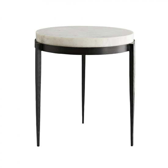 Load image into Gallery viewer, Kelsie Side Table - White Marble
