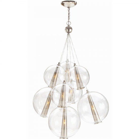 Load image into Gallery viewer, Caviar Adjustable Large Cluster - Polished Nickel
